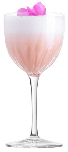 Set of 6 elegant 150ml Nick & Nora glasses by Luigi Bormioli, crafted from durable lead-free crystal for cocktails.