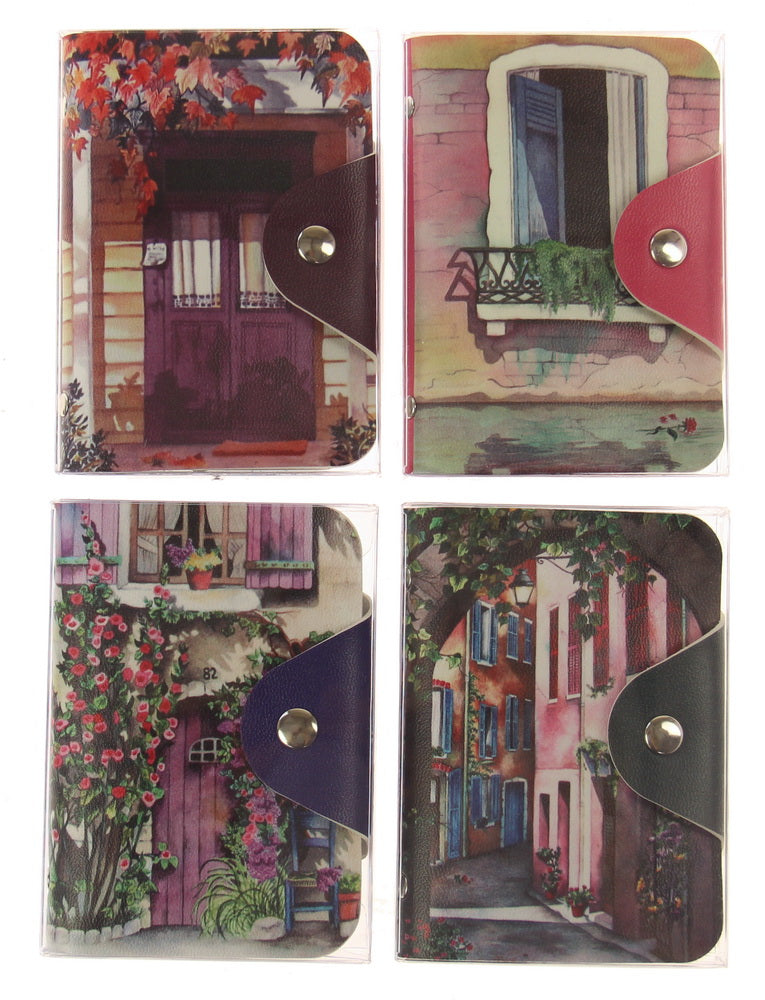 House Art Cardholder SET OF 12