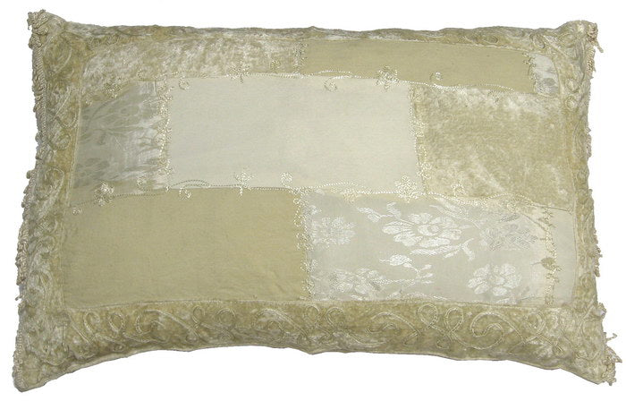 Patch Std Pillowcase - IVORY
