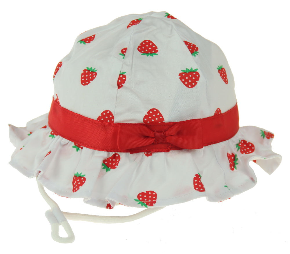 Childrens Hat - Strawberry Kid Bucket Hat 50cm - 50CM - Set of 2