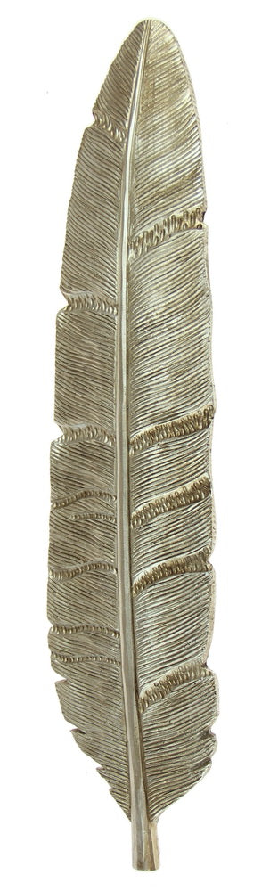 Wall Art - Wall Hanging Feather - CHAMPAGNE - Set of 2