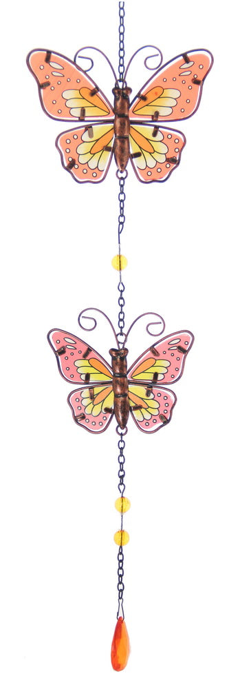 Windspinner / Suncatcher - Suncatcher CERISE BUTTERFLY