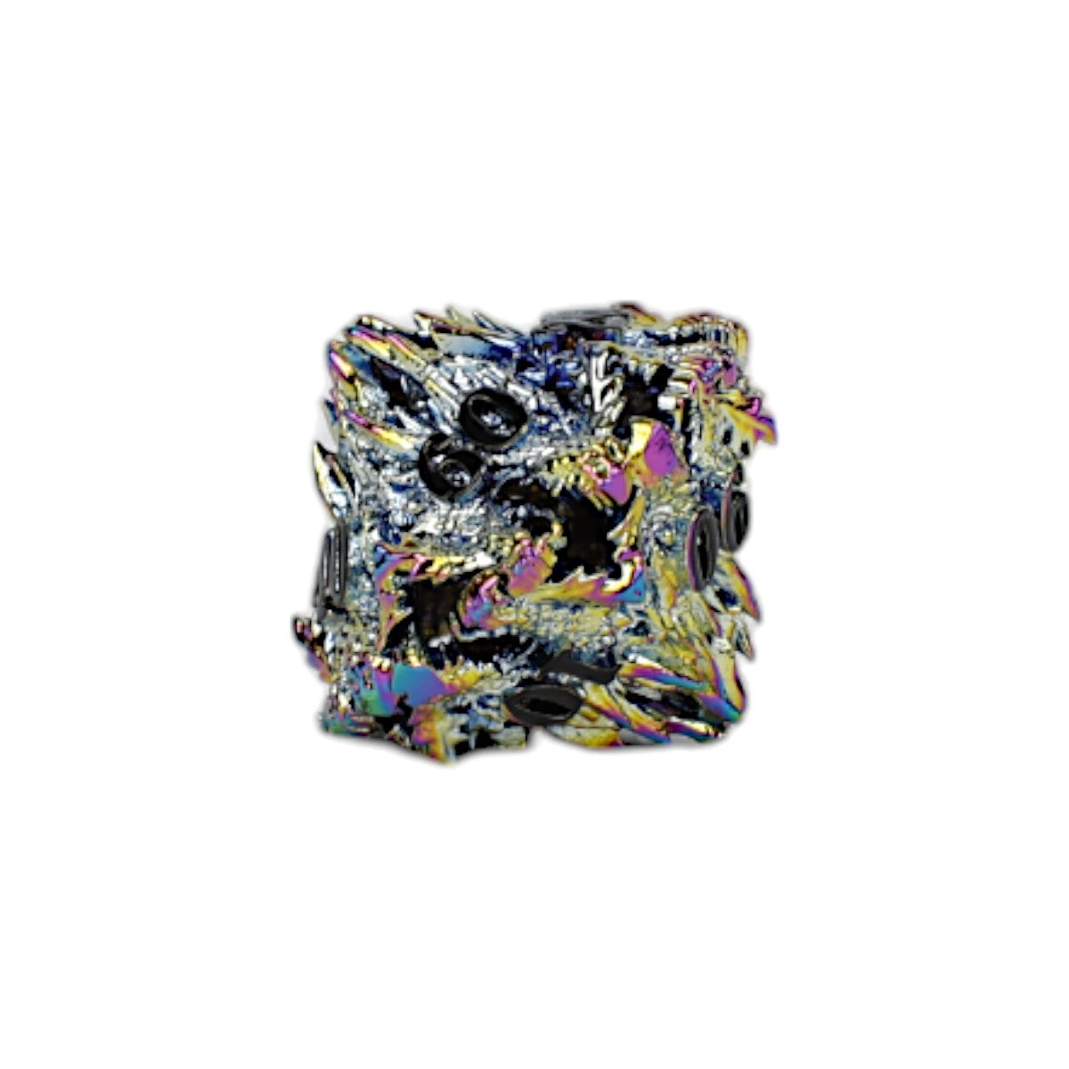 LPG Dice Dragon Rage Dice Set Rainbow