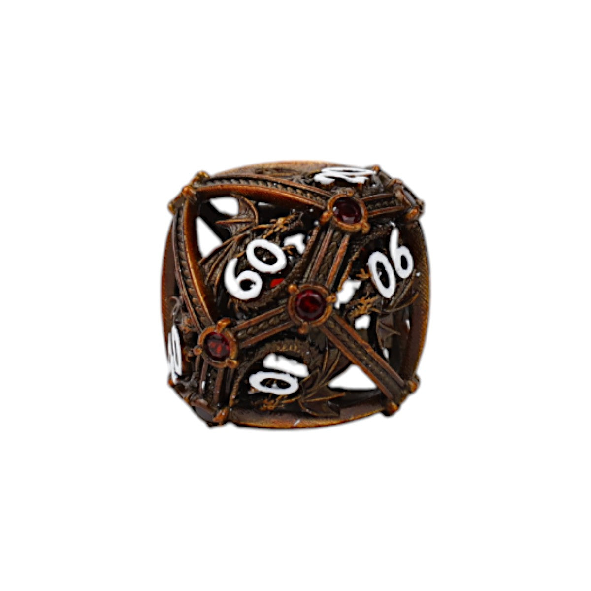 LPG Dice Hoard Guardian Dice Set Gold/Red