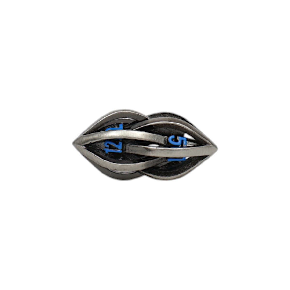 LPG Dice Elliptic Hollow Dice Set Blue