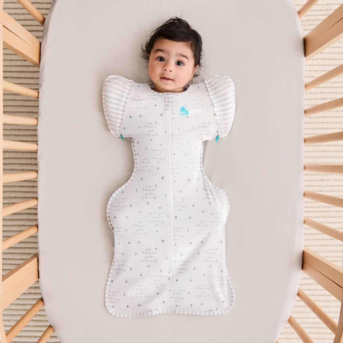 Love to Dream Swaddle Up™ Transition Bag Lite 0.2 TOG - 'You Are My' - Large