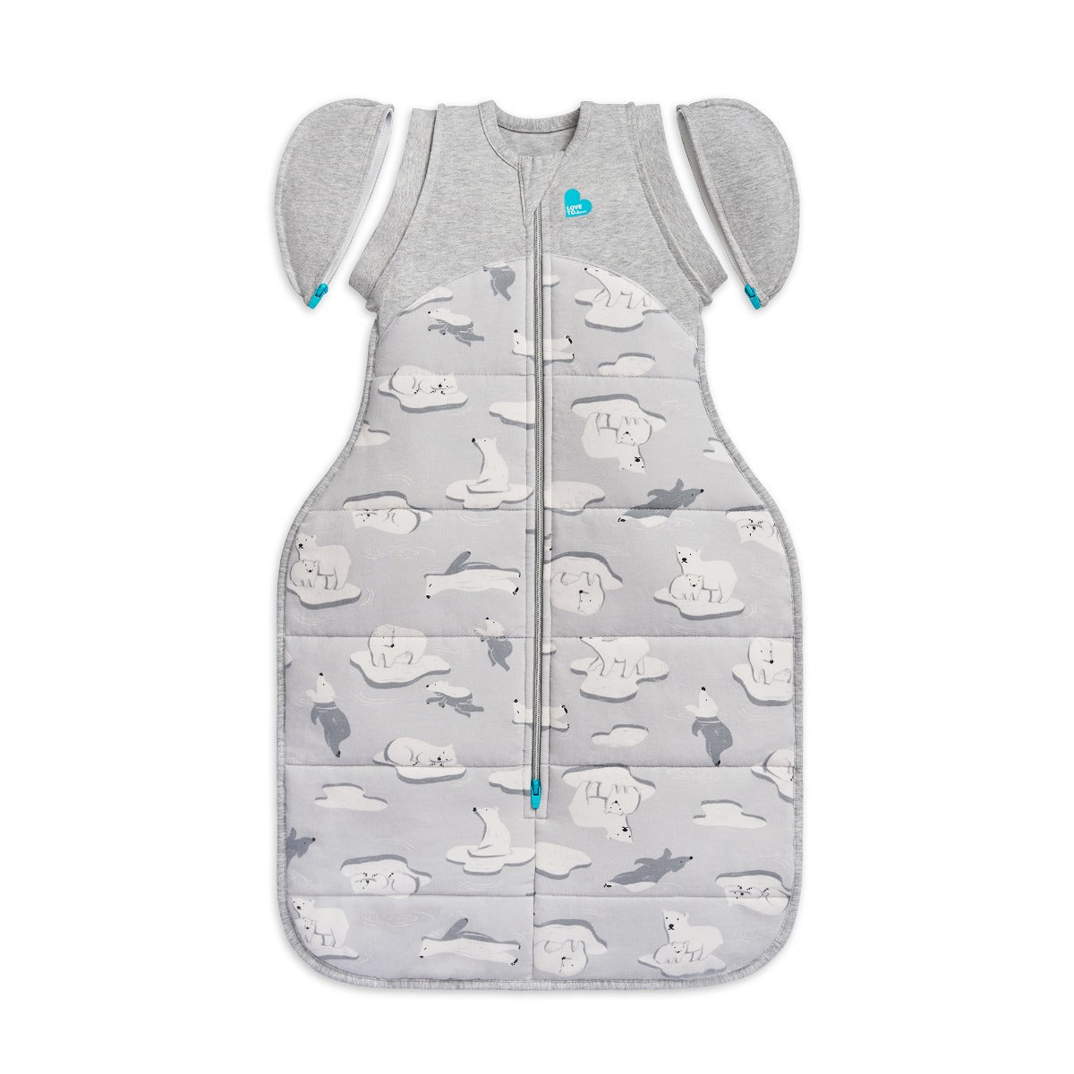 Swaddle Up™ Transition Bag Extra Warm 3.5 TOG - South Pole Grey - Medium