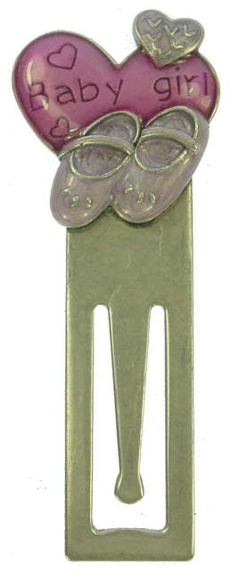 Baby Shoe Bookmark