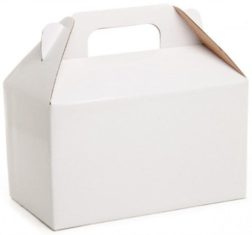 Gift Box - Gable Flat Packed - Large (White)