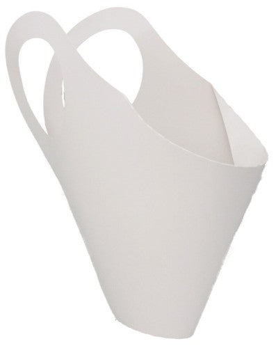 Bouquet Holder - Pack of 10 (White / White)
