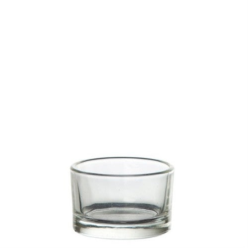 Tealight Candle Votive - Glass - Mini (Clear)