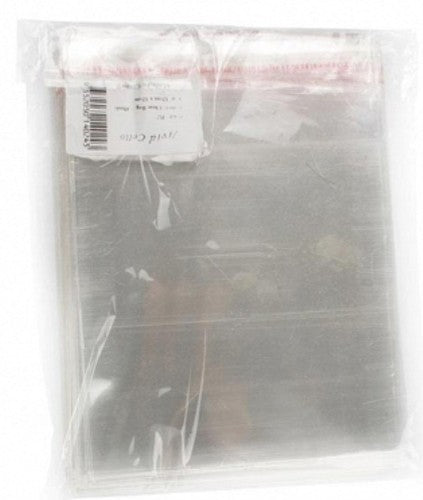 Bag - Cellophane Self Seal - Pack of 100 (Clear)