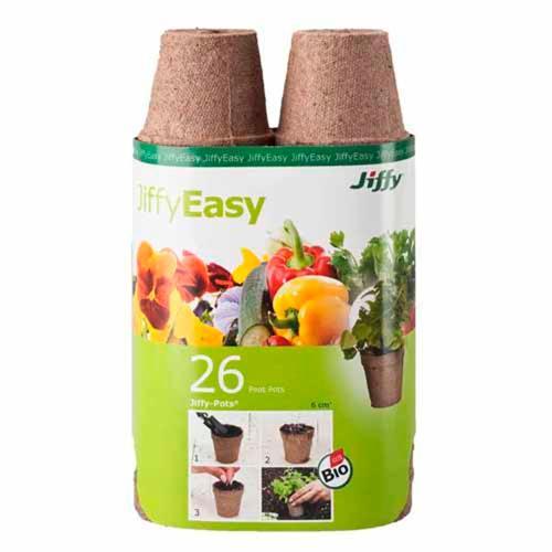 Pot 60mm Brown - Jiffy