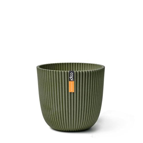 Capi Lightweight Groove Grass Green Pot Green L