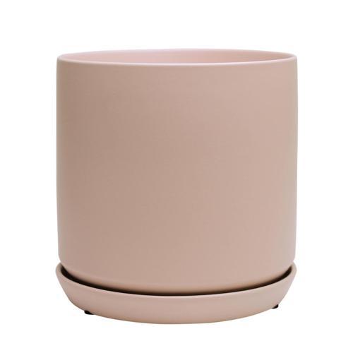 Bloom Indoor Adelle Pot And Saucer 15cm Blush