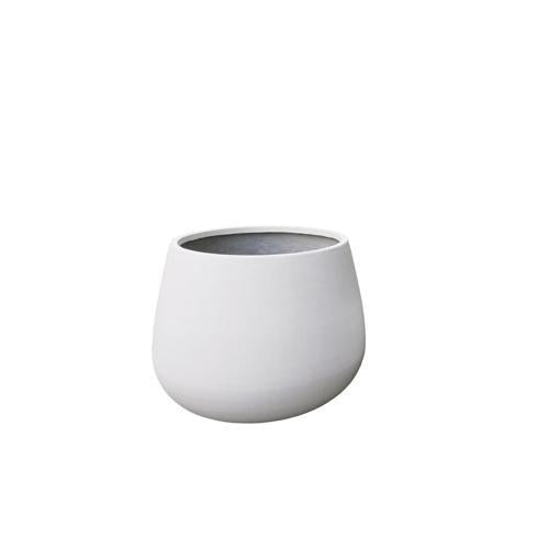 Elite Pot Aquatic Lightweight GRC Pot Large Smooth Oyster D66 x H50cm