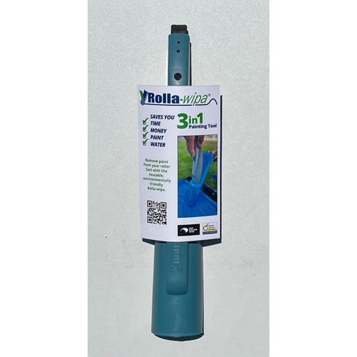 Rollawipa 3 In 1 Painters Roller Cleaner Tool Grey