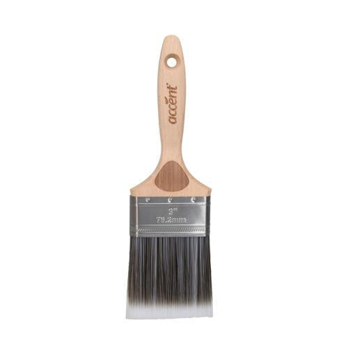 Accent Flat Brush 75mm Blue