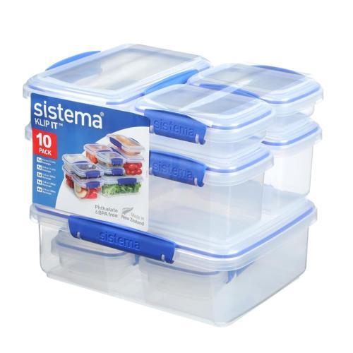 Sistema Klip It Kip-It Food Storage Container 10 Pack