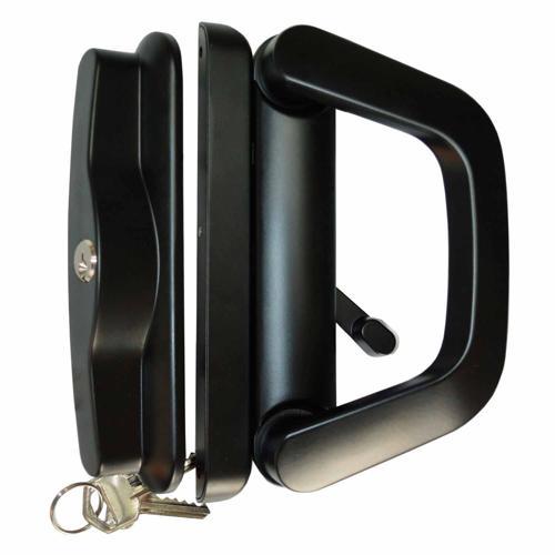 Ranch Sliding Door Lock Black - Xcel