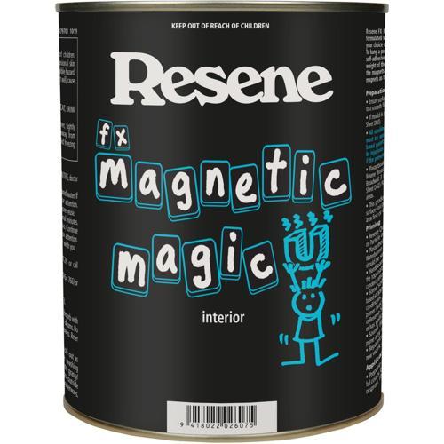 Resene Magnetic Magic Waterborne Flat 1L Grey