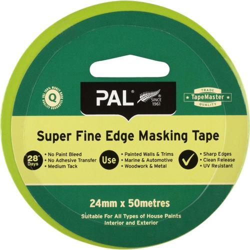 PAL TapeMaster Super Fine Edge Masking Tape 24mm x 50m