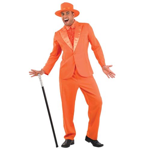 Costume Orange Suit Men's Size Medium