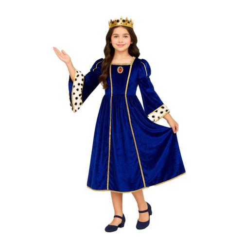 Costume Regal Princess Blue Girl's 4-6 Years