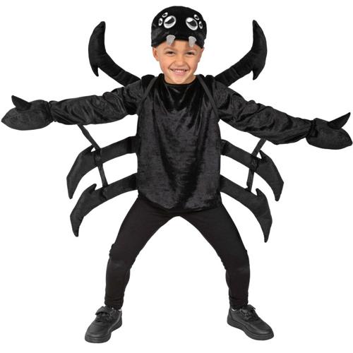 Costume Spider Black Boy's 4-6 Years