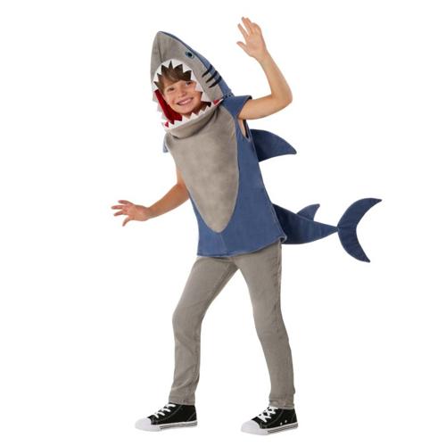 Costume Great White Shark Tunic Child's 4-6 Years