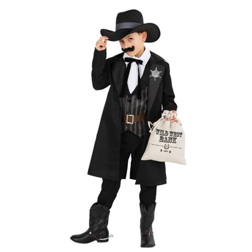 Costume Western Sheriff Boy's 10-12 Years