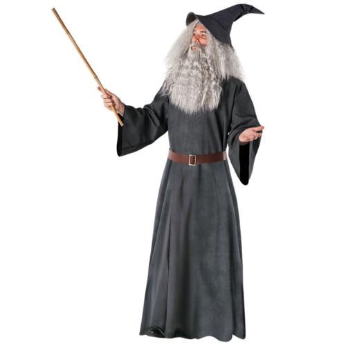 Costume Wizard Robes Grey Men's Size Large