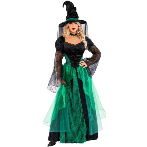 Costume Enchanting Witch Green Women's Size 24-26