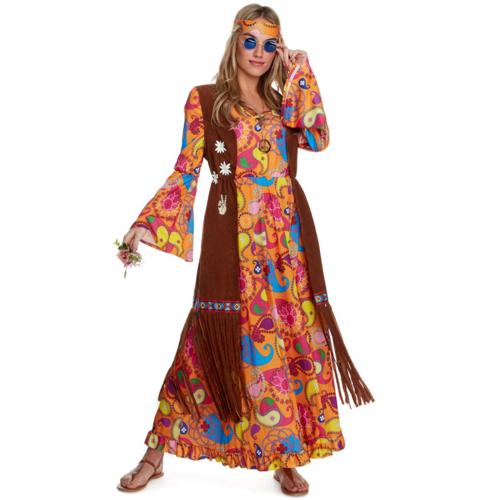 Costume Long Hippie Women's Size 16-18