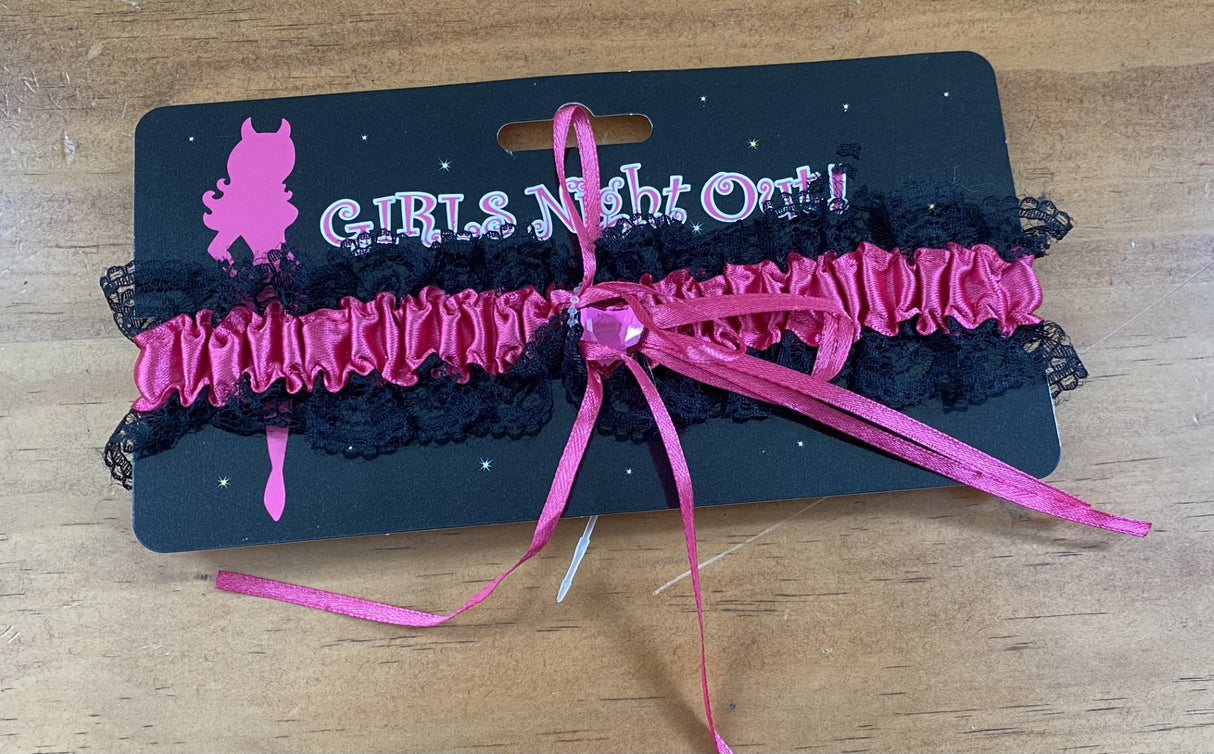 Hen's Party Garter - Hot Pink