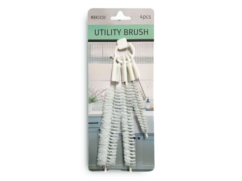 Utility Brushes Set - Maxcare 4pcs (48 Packs)