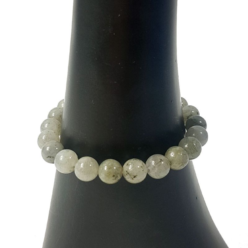 Labradorite 8mm Bead Bracelet (Set of 3)