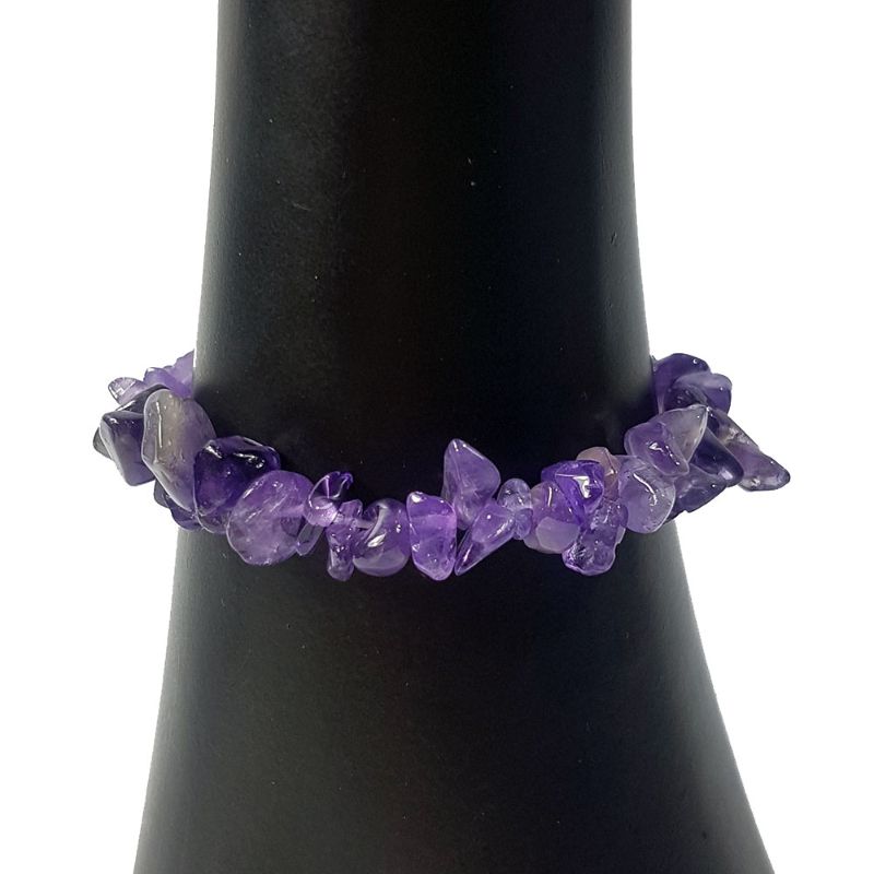 Amethyst 5mm Chip Bracelet (Set of 3)