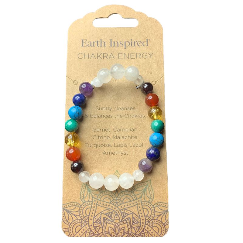 Chakra Energy 8mm Bead Bracelet (Set of 3)