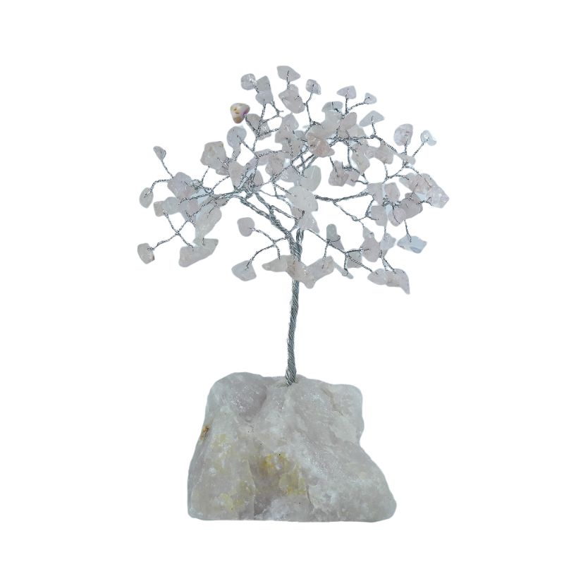 Rose Quartz Crystal Tree Rose Quartz Base 19cm