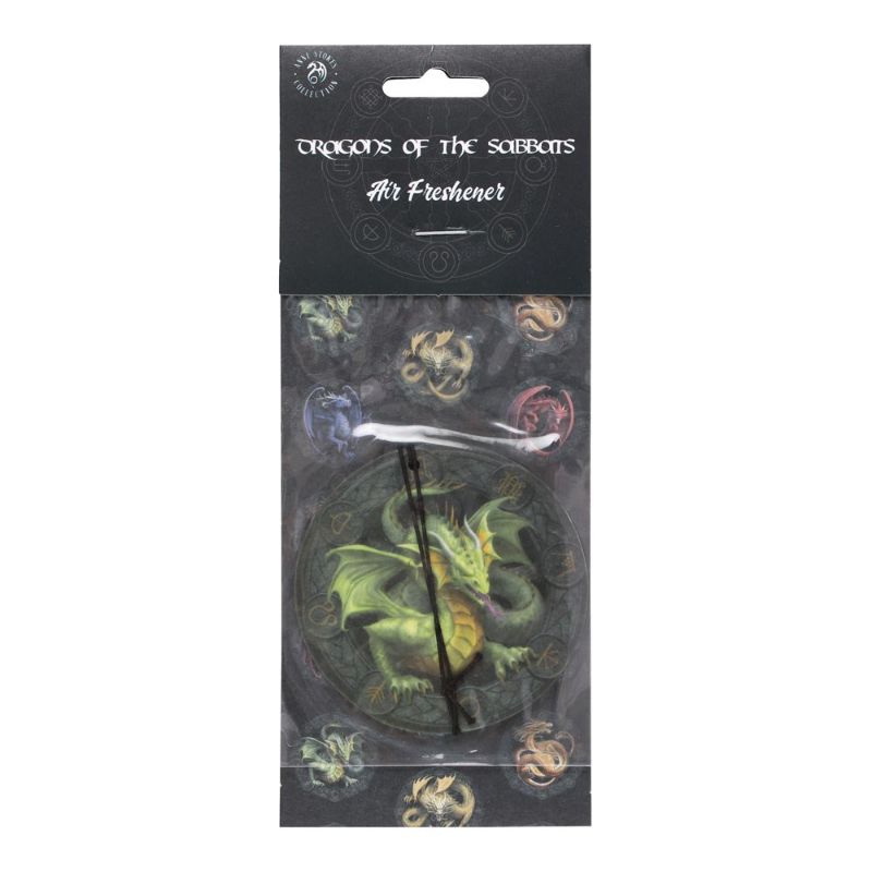 6 x Mabon Dragon Apple Scented Air Freshener by Anne Stokes