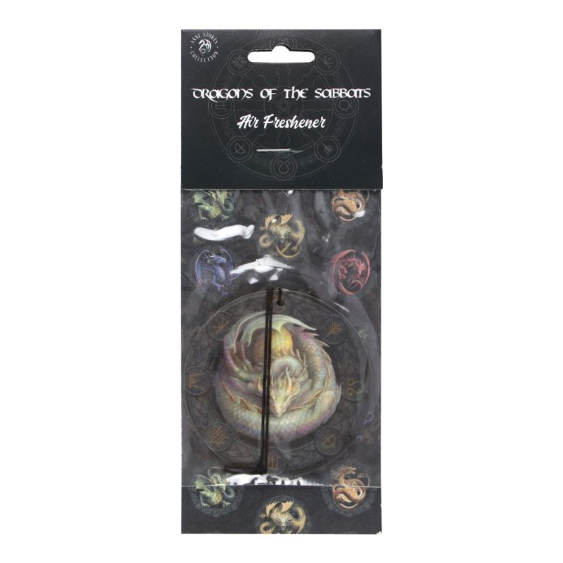 6 x Ostara Dragon Honey Scented Air Freshener by Anne Stokes