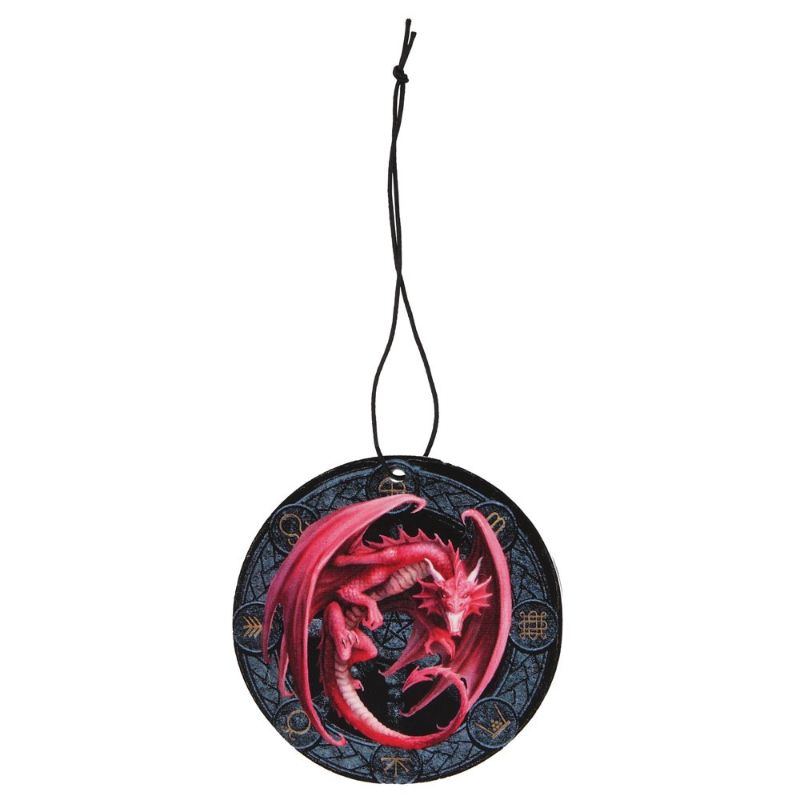6 x Lammas Dragon Bread Scented Air Freshener by Anne Stokes