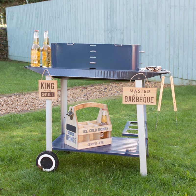 King of the Kitchen Square Hanging Sign