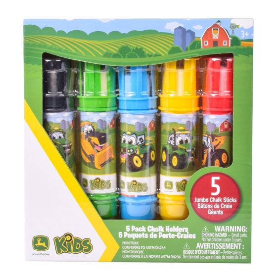 John Deere Chalk Holders - 5pk - John Deere