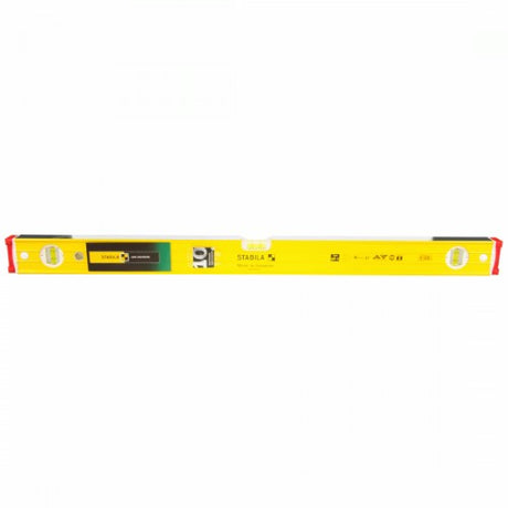 STABILA Level 2400mm: Precision aluminum carpenter level with shock-resistant vials for accurate leveling in any project.