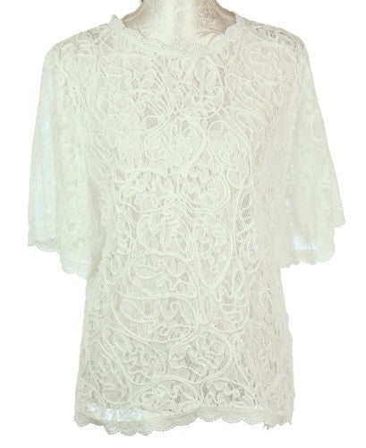 Rhonda Lace With Cord Top WHITE (Version 1)