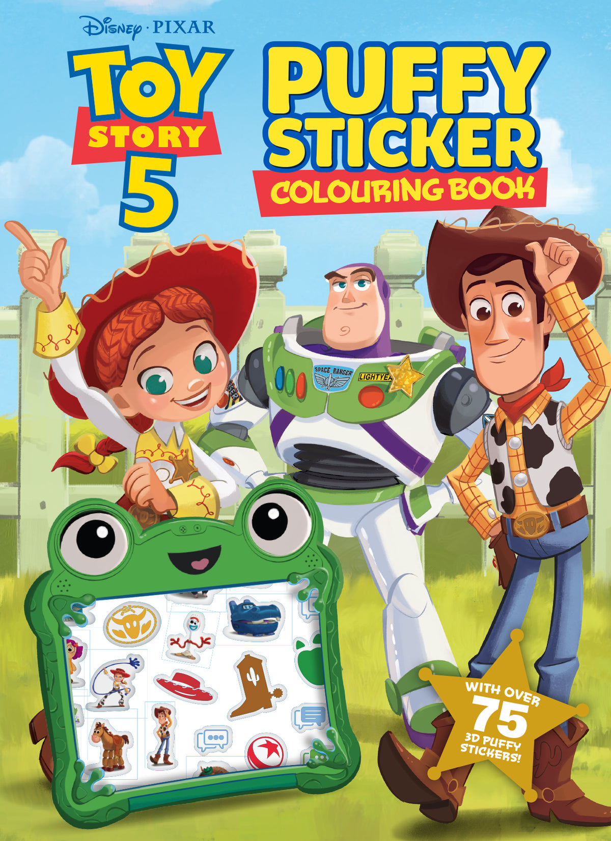 Toy Story 5: Puffy Sticker Colouring Book (Disney Pixar)