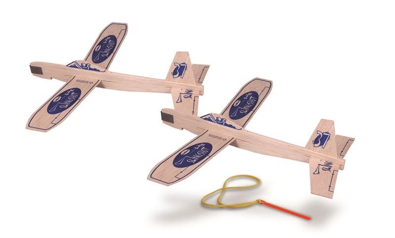 Balsa Kits & Gliders - Slingshot Twin Pack (2 Planes)