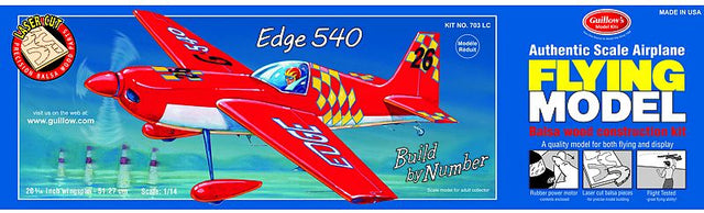 B.B.N Edge balsa glider kit with 20-3/16 inch wingspan, ideal for beginner and expert model builders.